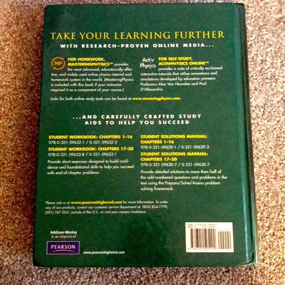 AP/College Physics A Strategic Approach, 2nd ed - Picture 7 of 7